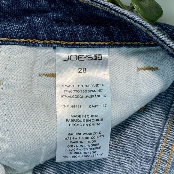 Joe’s Jeans Women’s 5” Mid High Rise Denim Jean Shorts Size 28 - Picture 12 of 14